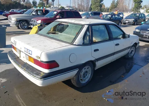 1988 Ford Tempo Lx из США, поврежденный, VIN 1FAPP37XXJK203388